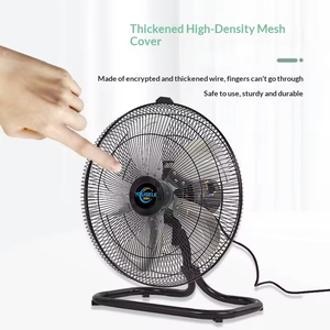 Ventilador de suelo oscilante, ventilador industrial de alta potencia, ventilador de escritorio portátil, ventilador vertical y de suelo para el hogar - Product Image 4