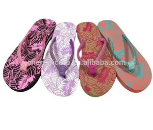 2021 Nieuwste Ontwerp Eva Foam Vrouwen Hoge Hak Flip Flops Dames Wig Slippers