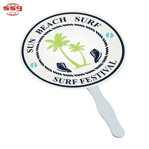 Quạt Cầm Tay Quảng Cáo Khuyến Mãi Bán Chạy Quạt Cầm Tay Bằng Nhựa In Logo Theo Yêu Cầu - Product Image 2