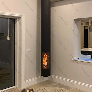 <span class=keywords><strong>Chimenea</strong></span> colgante contemporánea <span class=keywords><strong>ecológica</strong></span> giratoria de 360 °, atomización 3D de acero suspendido de 426mm para uso interior moderno - Product Image 1
