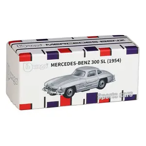 Burago 1/64 Alloy car series simulation alloy car model paper box toys gift ornaments