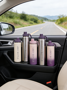 Bouteille d'<span class=keywords><strong>eau</strong></span> sport isolée sous vide en acier inoxydable Lulu Back Life 710 ml pour yoga et fitness - Product Image 6