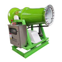 Usine directe 40m longue durée de vie brumisateur pompe à eau brumisateur canon anti-poussière canon à brouillard pour pulvérisateurs agricoles