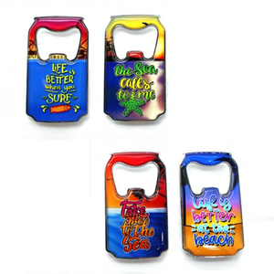 Promozione della fabbrica all'ingrosso apribottiglie regalo per turisti souvenir con apribottiglie magnetiche su misura magnete per <span class=keywords><strong>frigo</strong></span>