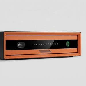 Coffre-fort à bijoux pour la maison JB-safe, petite boîte de rangement <span class=keywords><strong>avec</strong></span> serrure à empreintes digitales et mot de passe <span class=keywords><strong>électronique</strong></span> pour bagues, colliers, montres - Product Image 3