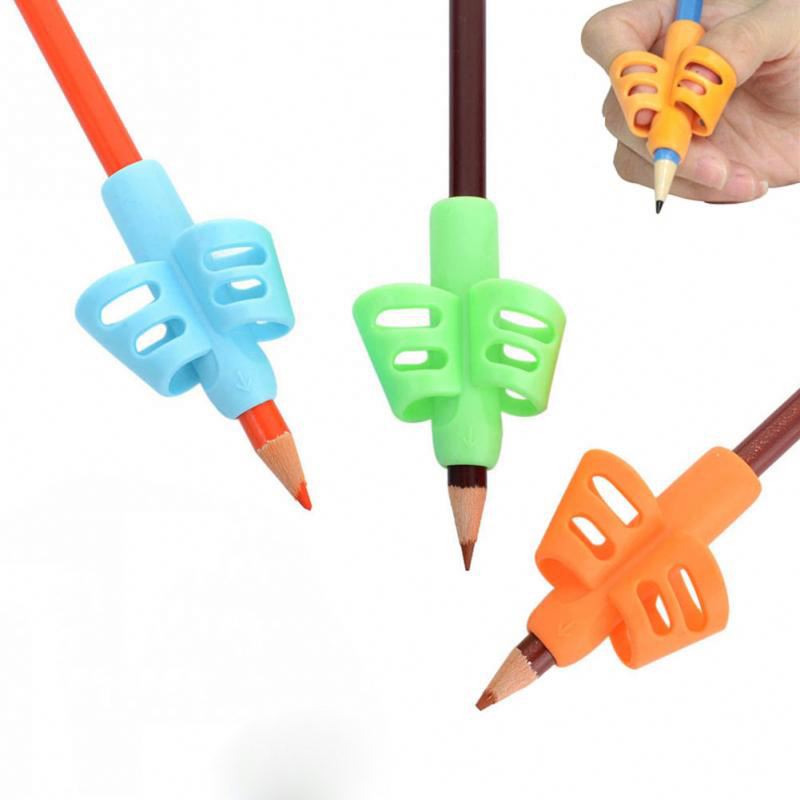 Оптовая продажа, силиконовый карандаш для детей и студентов, резиновый карандаш с мягким прикосновением, вспомогательное письмо для детей