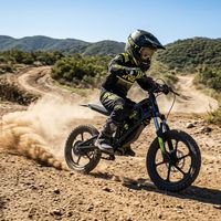 Mini moto tout-terrain électrique pour enfants, design similaire à Light Bee, 1000W, 36V10Ah, double frein à disque, faible vitesse, moto tout-terrain pour enfants