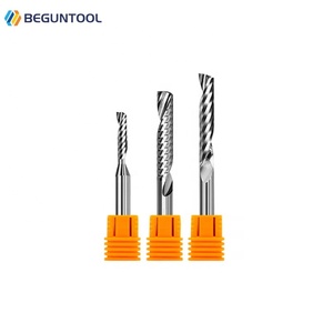 <strong>Single</strong> <strong>Flute</strong> <strong>End</strong> <strong>Mill</strong> Acrylic Milling Cutter 1 <strong>Flute</strong> Spiral Milling Cutter PVC Tungsten Carbide Engraving Router <strong>Bit</strong> 3.175mm - Product Image 5