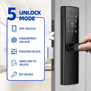 Cerradura Inteligente Inalámbrica con Huella Dactilar y Control Remoto por Aplicación, con Contraseña Digital y Tarjeta RFID para Seguridad del Hogar - Product Image 4