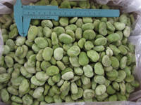 Vente en gros de fèves congelées IQF Qualité supérieure ISO & BRC HACCP Légumes surgelés d'origine chinoise approuvés