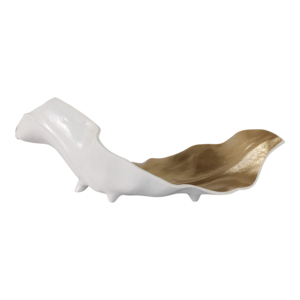 Scultura Decorativa a Foglia Arricciata, Statua Moderna Ornamentale per Casa, Bagno, Ufficio, Soggiorno, Decorazione per Scaffali - Product Image 4