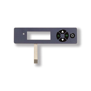 Clavier à membrane pour équipement industriel électronique - Panneau de commande PC personnalisé, traces conductrices en pâte d'argent sérigraphiées - Product Image 6