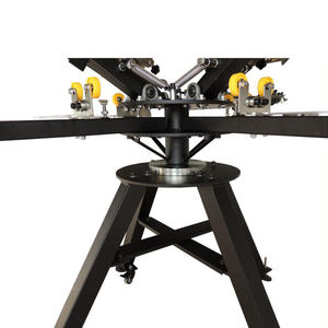 마이크로 등록 로터리 스크린 프린터가있는 8 색 8 역 티셔츠 실크 스크린 인쇄기 - Product Image 6