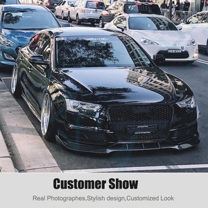 Usine de pièces automobiles en fibre de carbone personnalisé brillant carbone voiture pare-chocs avant lèvre menton becquet pour <span class=keywords><strong>Audi</strong></span> <span class=keywords><strong>BMW</strong></span> - Product Image 5