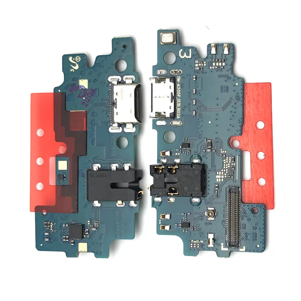 Yedek parça Port Dock bağlantı USB şarj aleti kurulu Flex kablo Samsung A serisi A10 20 30 50 70