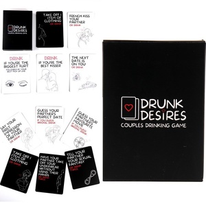 Jeu à boire pour couples pour stimuler les désirités, comprenant 50 cartes de jeu pour adultes, pour augmenter l'ambiance émotionnelle et la régulation émotionnelle - Product Image 3