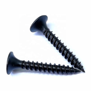 Vis à tête fraisée noire pour plaques de plâtre et cloisons sèches, emballage en petites boîtes - Product Image 2