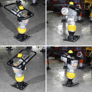 Apisonadora Vibratoria Eléctrica ZUJI <span class=keywords><strong>HCD</strong></span> 100, 5.5HP, 380V/220V, 100kg, 1 Año de Garantía, para Construcción de Carreteras y Compactación de Suelos - Product Image 2