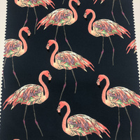 2025 100% polyester 120GSM microfibre grue tissu imprimé pour drap de lit et housse de couette