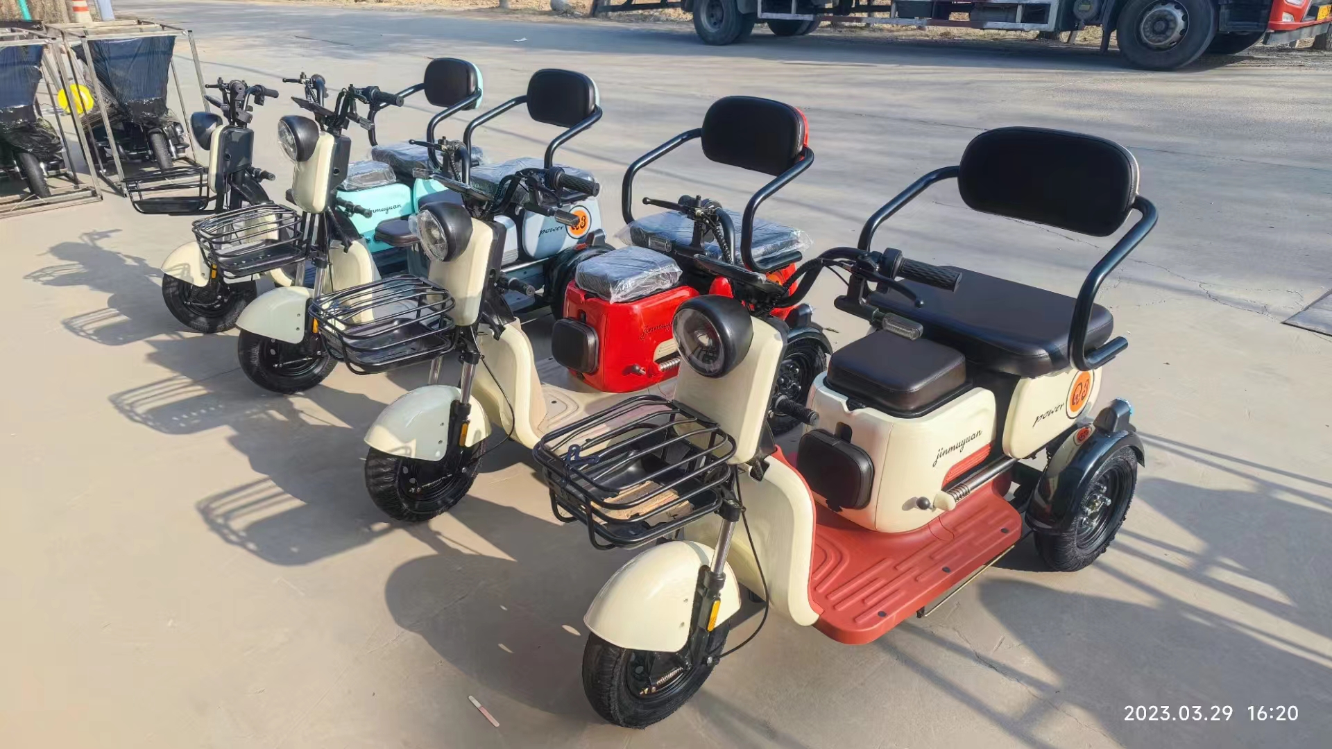 Electric Cargo Bike - Foldable 750W Fat Tire Model