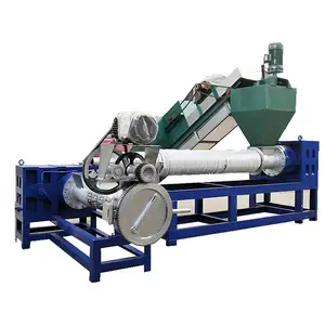 100-1000kg/h capacity of Automatic PP PE film waste plastic recycling granulator pelletizer