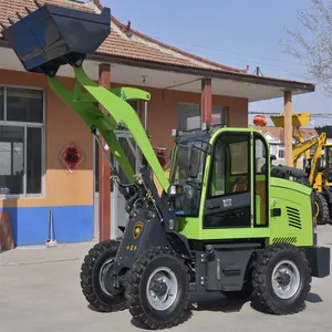 Hot Sale 1000kg Hydraulic Mini Garden Farm Front Wheel Loader For Sale