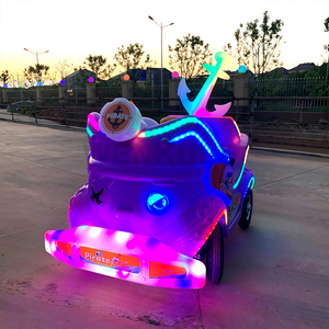 Auto Scontro Luminose a LED con Telecomando e Anello Paraurti in Vendita, Veicoli Popolari per Bambini per Resort e Hotel - Product Image 4