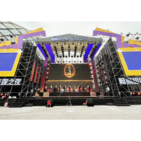 Cabine DJ portable en aluminium pour l'éclairage de scène Truss Segment complet pour l'éclairage audio professionnel Truss de scène