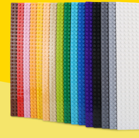 Base para Bloques de Construcción 32x32 Puntas, Accesorios para Bloques de Construcción, Ladrillos de Juguete de Colores, Base Personalizable DIY, Juguetes Educativos