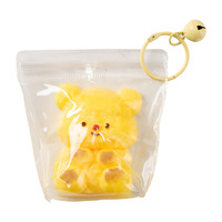 Squishy Ours en pâte à modeler texturée, à récupération lente, anti-stress, jouet de décompression et cadeau pour enfants, pour la vente en gros