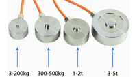 Sensor de peso de compresión CALT 1/2/3/5t toneladas, microcelda de carga 1000/2000/3000Kg pequeña DYHW-116