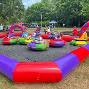 Piste de <span class=keywords><strong>voitures</strong></span> tamponneuses gonflables pour enfants et adultes, aire de jeux de <span class=keywords><strong>voitures</strong></span> en jouet souple pour <span class=keywords><strong>occasions</strong></span> publiques, avec thème glace et neige - Product Image 4