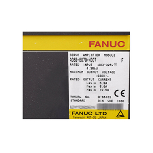โมดูลเซอร์โวแอมพลิฟายเออร์ FANUC รุ่น A06B-6079-H307 ของแท้ที่ผ่านการทดสอบแล้ว - Product Image 1
