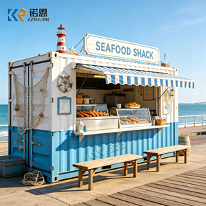 Luxe koffieshopconfiguratie in een moderne, modulaire restaurantcontainer. - Product Image 3