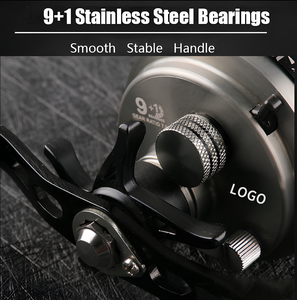 Mulinelli da Pesca in Acqua Salata Leggeri e Squisiti con Freni Magnetici in Metallo, Mulinelli a Tamburo ad Alta Velocità con Rapporto di Trasmissione 7.0:1 - Product Image 6