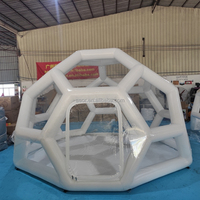 Dôme à bulles gonflable, tente de chambre d'hôtel, grand dôme igloo, maison à bulles gonflable