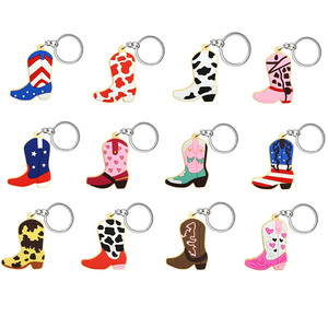 <span class=keywords><strong>Porte</strong></span>-<span class=keywords><strong>clés</strong></span> rose de <span class=keywords><strong>luxe</strong></span> Cowgirl sac pour <span class=keywords><strong>femme</strong></span> pendentifs de mode et breloques cadeau <span class=keywords><strong>porte</strong></span>-<span class=keywords><strong>clés</strong></span> en PVC personnalisé - Product Image 1