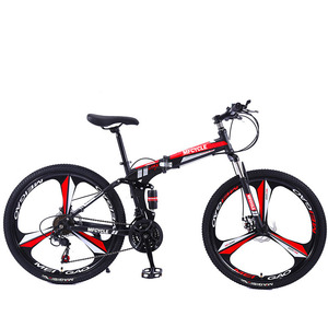 Bicicletta Pieghevole 24 Pollici, Spedizione Gratuita, Campione Disponibile, Bici 21 Velocità, 26 27.5 29 Pollici, Bicicletta per Adulti, Bicicletta da Montagna Pieghevole da Uomo - Product Image 6