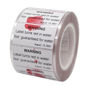 Autocollant de garantie pour téléphone portable de taille personnalisée, indicateur sensible à l'eau changeant de couleur pour les dommages causés par l'eau, pour l'utilisation de la caméra - Product Image 4