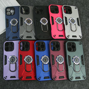 Étui de téléphone portable mat de protection en gros avec support pour iPhone 16 pour Samsung pour Xiaomi Fundas Estuches Para Celular - Product Image 1