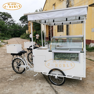 Glacière électrique pour crème glacée solaire motorisée, tricycle à vélo, chariot avec congélateur à batterie à vendre - Product Image 4
