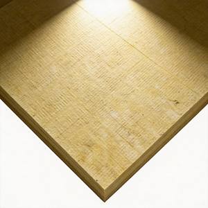 Panel de lana de roca con clasificación de resistencia al fuego A1, 50-140 kg/m³, panel aislante ignífugo para techos y paredes de edificios - Product Image 3