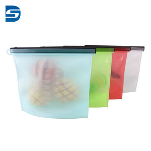 Bolsas <span class=keywords><strong>de</strong></span> Almacenamiento <span class=keywords><strong>de</strong></span> Alimentos <span class=keywords><strong>de</strong></span> <span class=keywords><strong>Silicona</strong></span> Reutilizables, Económicas, para Leche Materna, Verduras Frescas y Frutas - Product Image 3