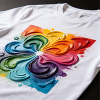 Encres Plastisol à base d'huile pour sérigraphie textile sans PVC pour imprimante Octopus, cadres de sérigraphie manuels, textile/cuir/polyester/coton