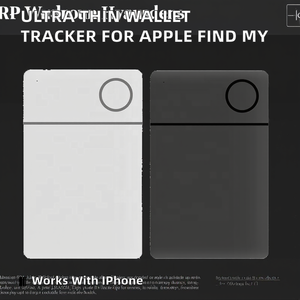 Traceur de portefeuille ultra-fin certifié MFi avec localisateur intelligent <span class=keywords><strong>BLE</strong></span> 5.4 et batterie de 2 ans pour passeport et carte d'identité - Product Image 1