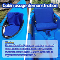 Siège de stade portable avec dossier, chaise pliante rembourrée pour les événements sportifs, nautiques et en plein air