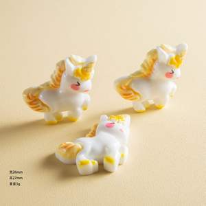 Venta caliente personalizado dibujos animados lindo Animal tortilla miniatura plana moda joyería colgante DIY resina joyería hacer encanto - Product Image 5