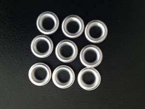 Poulie à œillets en aluminium, 10 pièces, anneau de toile, trou de boutonnette <span class=keywords><strong>pour</strong></span> bâche en PE - Product Image 2