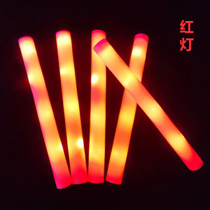 DAMAI LED Light up <b>Foam</b> Sticks Color Changing Glow Party Supplies for Halloween Raves Concert Plastic Material New Year - Product Image 1