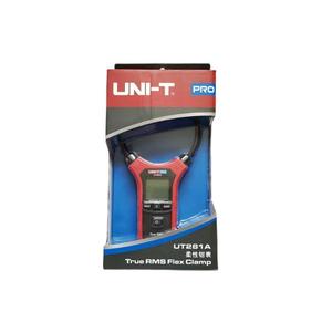 Pinza Amperimétrica Digital UNI-T UT281A con Pinzas Flexibles True RMS, Mide Corriente CC y Frecuencia, Clasificación de Seguridad CAT II 600V, hasta 3000A - Product Image 2